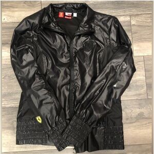 PUMA x Scuderia Ferrari | Women`s Black Lightweight Jacket Full Front Zip